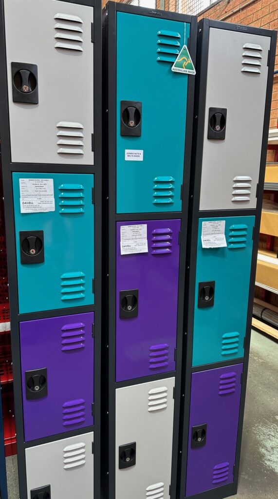 Multi Coloured Lockers