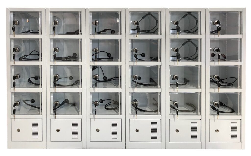 Mobile Phone Charging Lockers with Clearview Doors